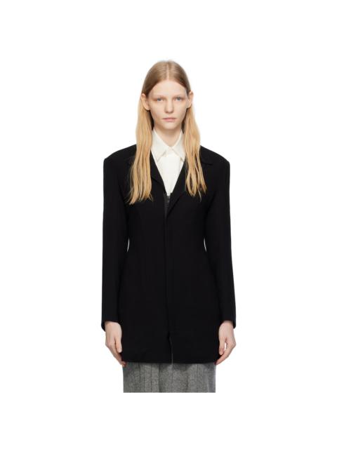Y's Black Wash-Treated Jacket