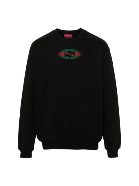 GUCCI cotton jersey sweatshirt
