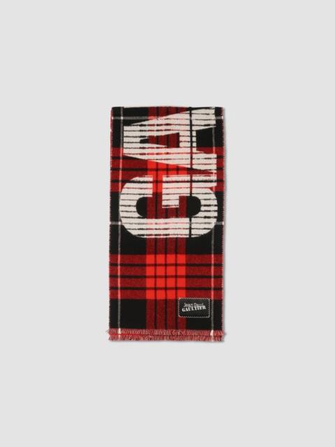 Jean Paul Gaultier Tartan scarf