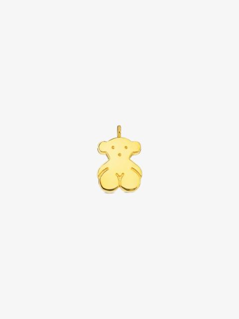 TOUS 18K solid gold Sweet Dolls Pendant large Bear motif