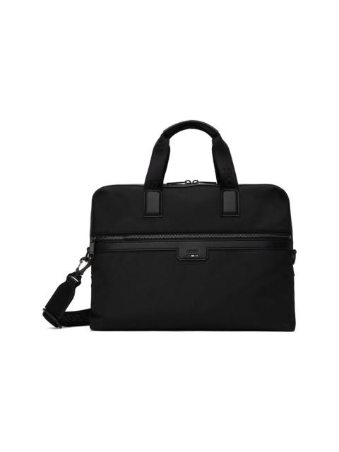 BOSS Black Embossed-Logo Briefcase