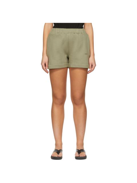 House of Dagmar Green Jam Shorts