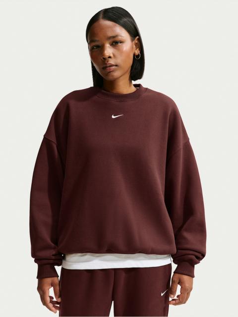 Nike Nike Studio Fleece Medium Weight Women's Oversized Crew-Neck Sweatshirt