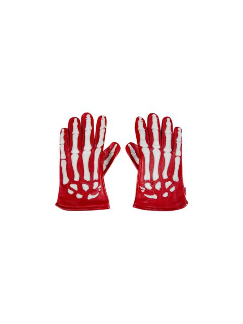 Supreme x Vanson Leather X-Ray Gloves 'Red'