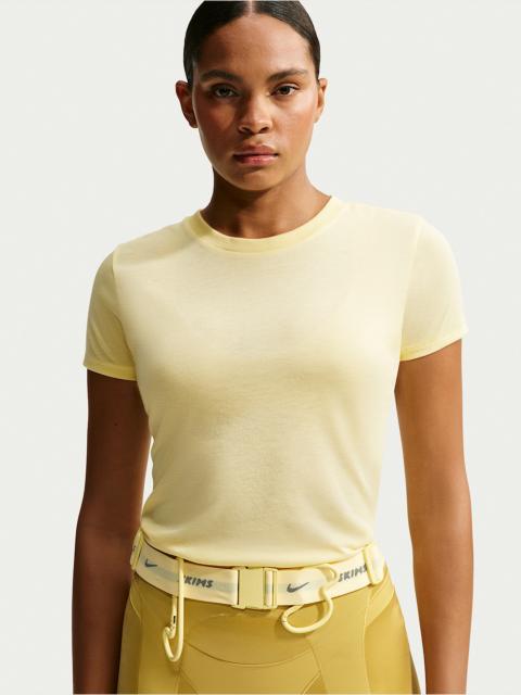 Nike NikeSKIMS Performance Cotton Blend Women's Short-Sleeve Top