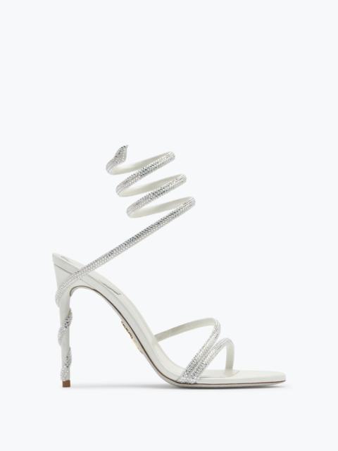 RENE CAOVILLA Margot Crystal Ivory Sandal 105