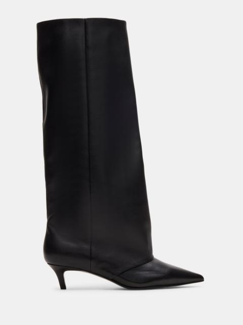 STEVE MADDEN LUCA BLACK LEATHER