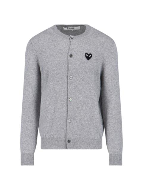 Comme des Garçons PLAY LOGO CARDIGAN