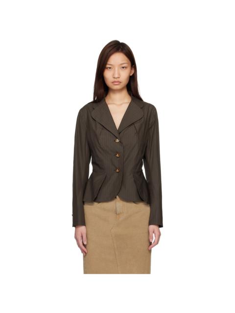 Vivienne Westwood Khaki Bettina Blazer