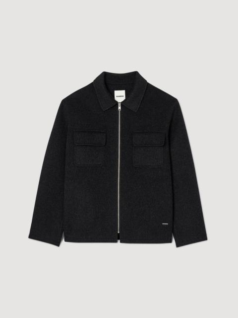 Sandro ZIPPED OVERSHIRT