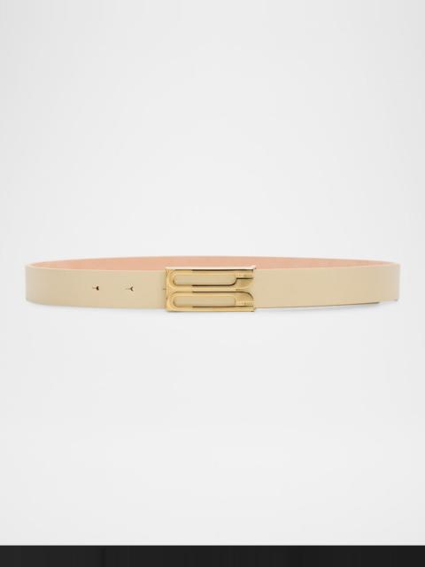 Victoria Beckham Dorian Leather Belt