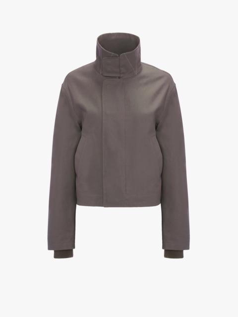 Victoria Beckham Bomber Jacket In Ore