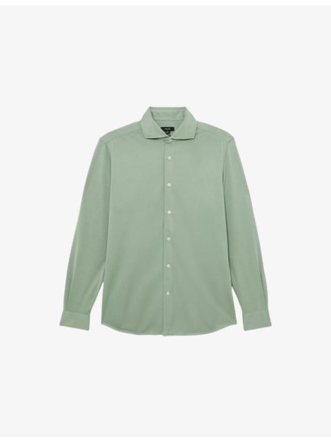 REISS Davaro Regular-Fit Modal-Blend Shirt
