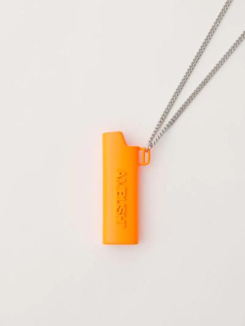 Ambush SS22 LOGO LIGHTER CASE NECKLACE