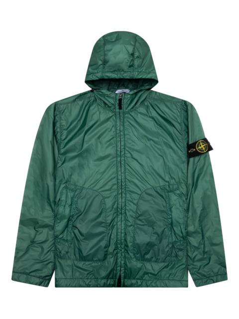 Stone Island hooded packable jacket