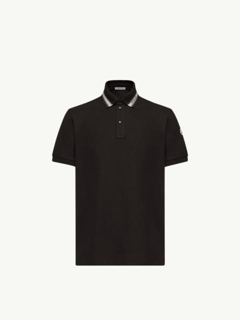 Moncler Cotton Piquet Polo Shirt