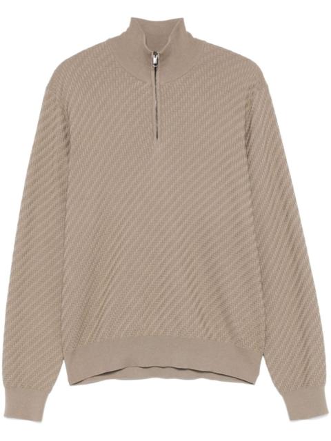 Brioni textured top