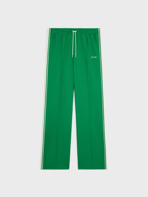 CELINE tracksuit pants in double face jersey