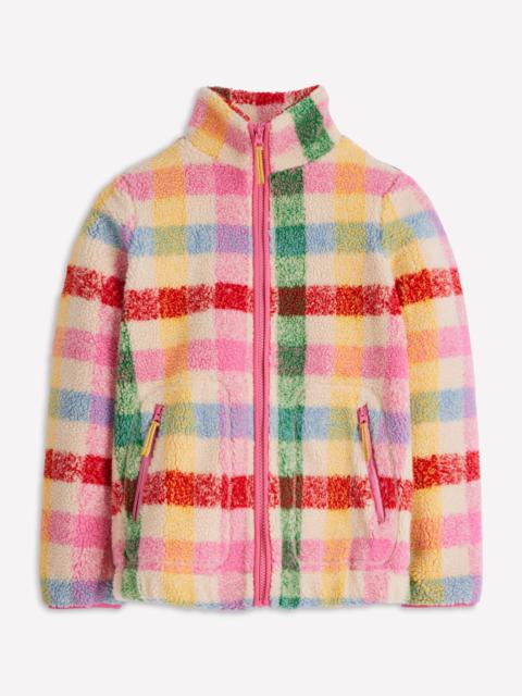 BODEN Westminster Borg Jacket-Multi, Check