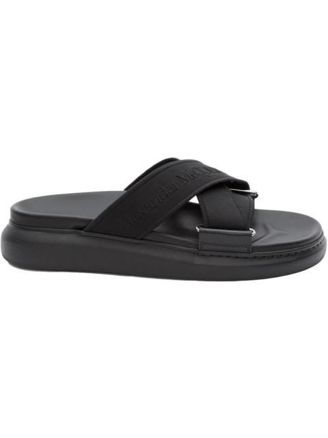 Alexander McQueen Alexander McQueen Oversized Hybrid Slide Black
