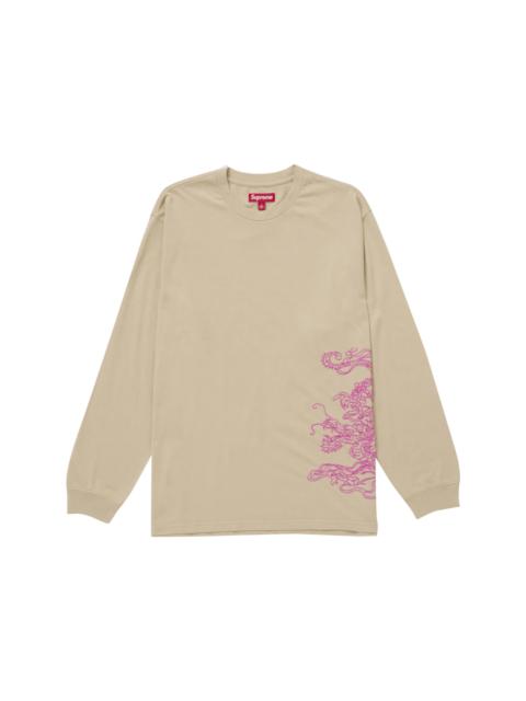 Supreme Supreme Dragon Embroidered L/S Top Khaki
