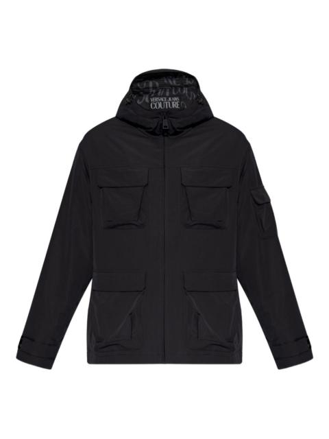 VERSACE JEANS COUTURE hooded pocket jacket