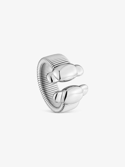 TOUS Steel Open ring Head to TOUS