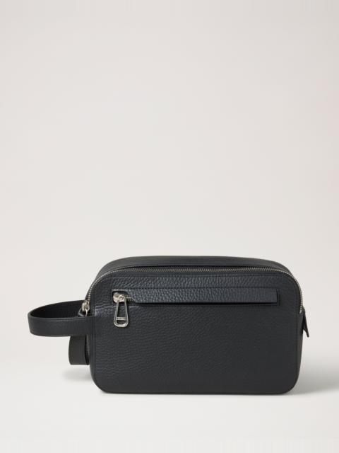 Mulberry Double Zip Wash Case
Black Heavy Grain
