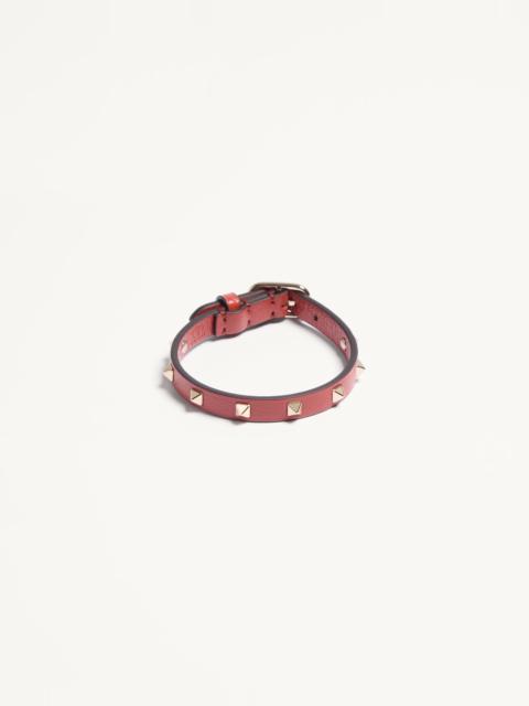 Valentino VALENTINO SPIKE LEATHER BRACELET