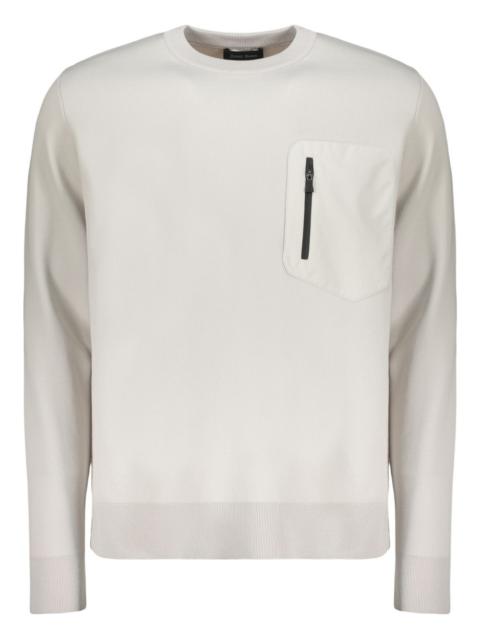 Herno zip pocket sweatshirt