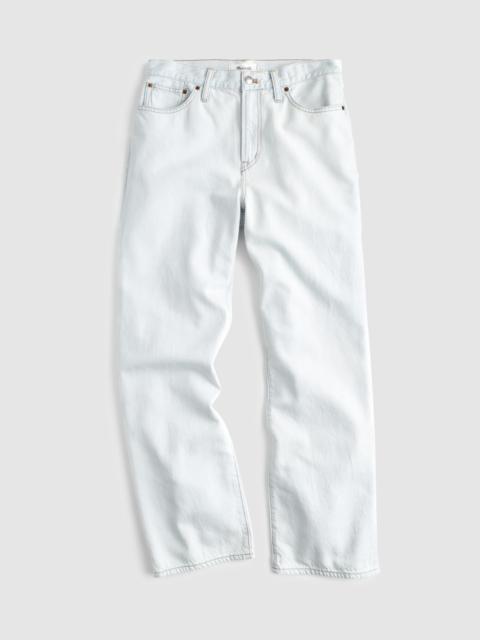 Madewell The Perfect Vintage Wide-Leg Crop Jean in Airy Denim