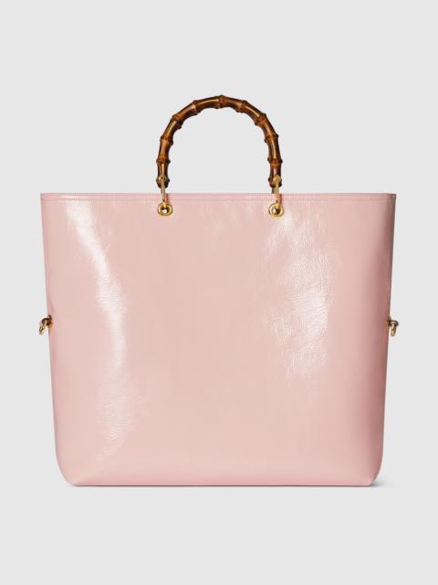 GUCCI Bamboo large reversible tote bag
