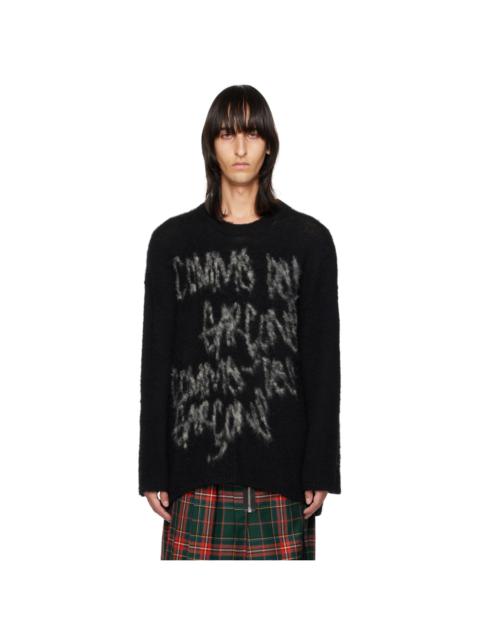 Comme des Garçons Homme Plus intarsia-knit wool jumper