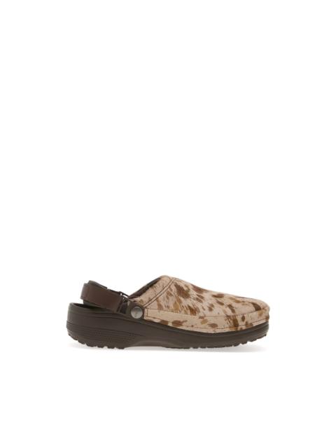 crocs Crafted Pony Hair mules