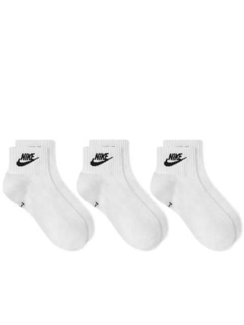 Nike Nike Everyday Essential Ankle Sock - 3 Pack