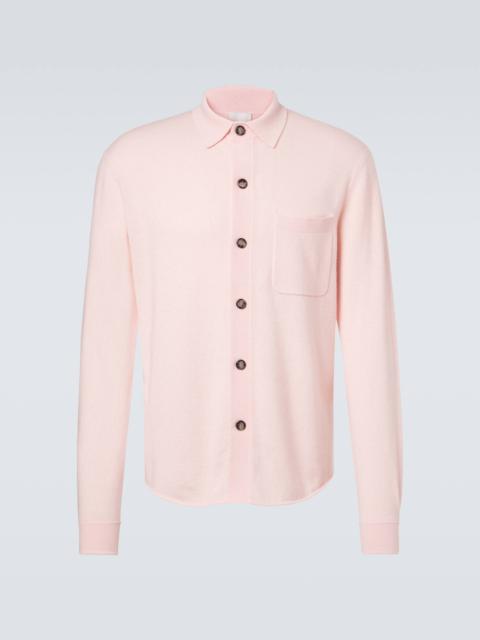 Allude Cotton and cashmere overshirt
