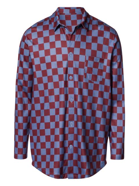 HANRO Arthur Arbesser X Hanro Checkered Cotton Shirt