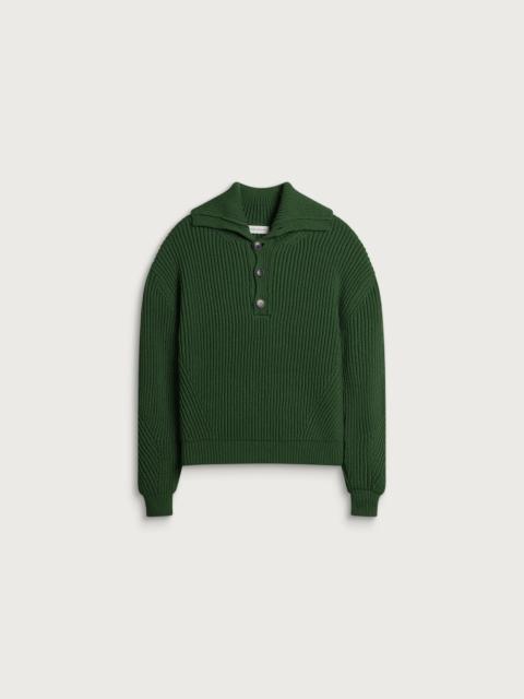 Dries Van Noten Dries Van Noten Mallawi Ribbed Polo Jumper