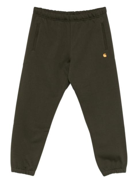 Carhartt Chase logo-detail sweatpants