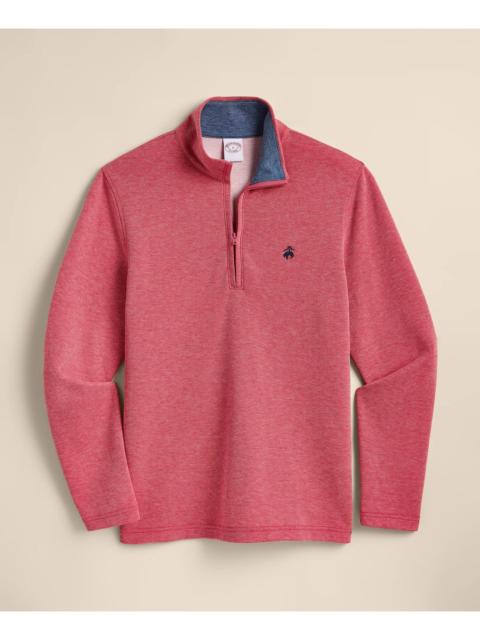 Brooks Brothers Cotton Blend Pique Quarter-Zip