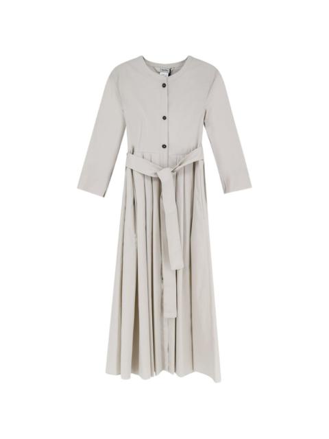 'S Max Mara belt button midi dress