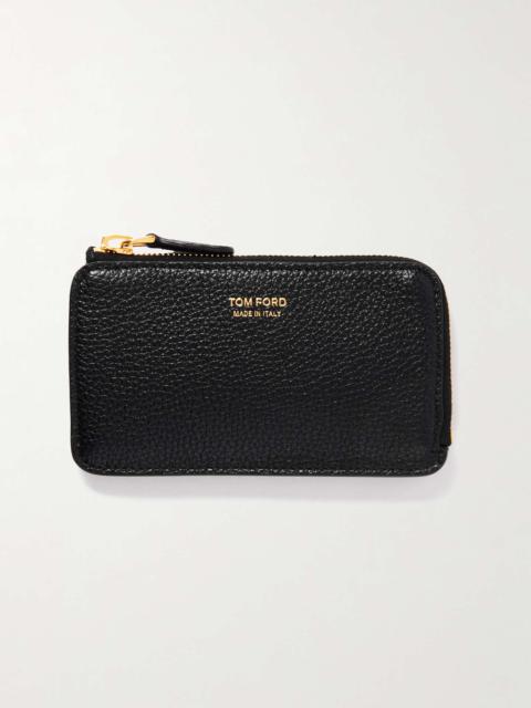 TOM FORD Full-Grain Leather Zip-Around Wallet