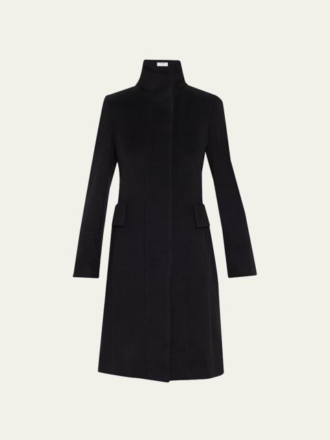 AKRIS Duffle Knee-Length Wool Coat