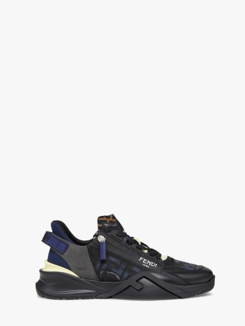 Black running sneakers
