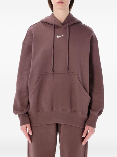 Nike logo-detail hoodie