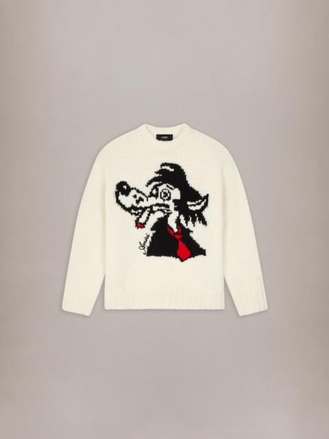 AMIRI SMOKING WOLF SWEATER