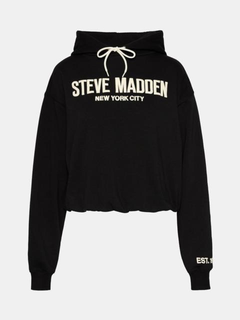STEVE MADDEN SM LOGO HOODIE BLACK
