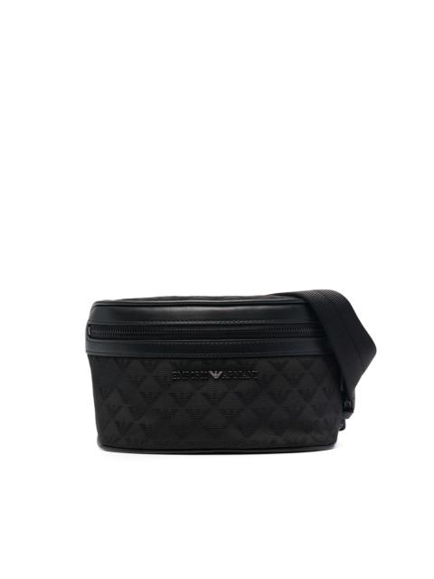 EMPORIO ARMANI monogram belt bag