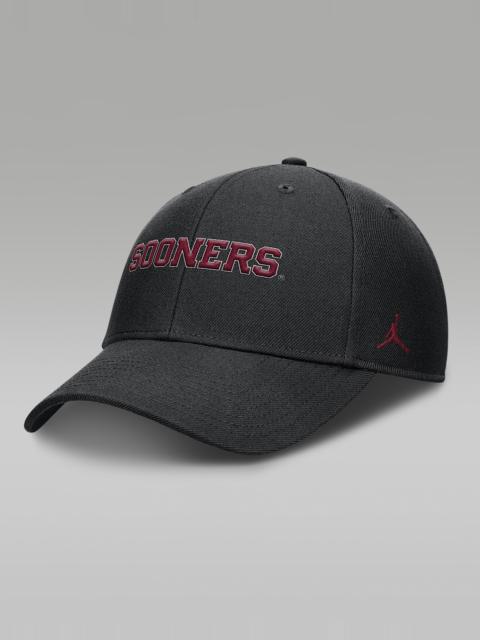 Jordan Oklahoma On-Field Rise Gameday Men's Jordan Brand Dri-FIT College Trucker Adjustable Hat