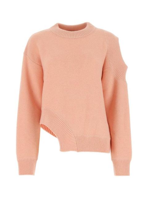 Pink cashmere blend sweater